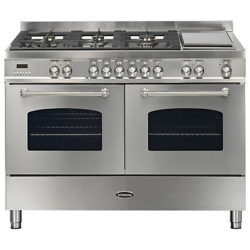 Britannia RC-12TG-FL Fleet Dual Fuel Range Cooker Stainless Steel